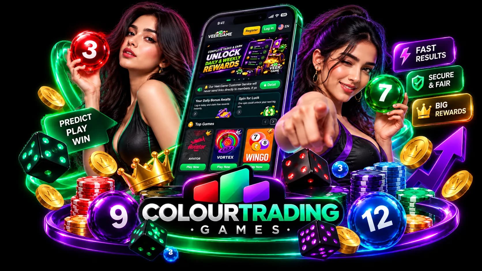 Colour Trading Games promotional graphic